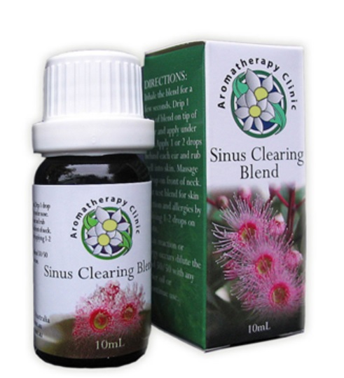 Sinus Clearing Blend by Aromatherapy Clinic original therapeutic essential oil blend
