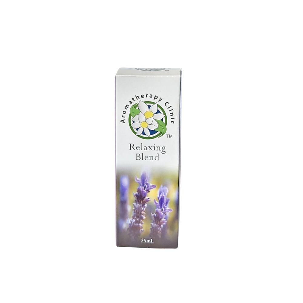 Aromatherapy Clinic Relaxing Blend 25 mL product box