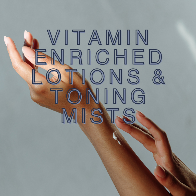 Vitamin Enriched Lotions & toning mists by Aromatherapy Clinic