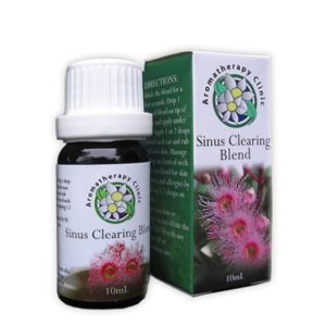 Sinus Clearing Blend bottle and box