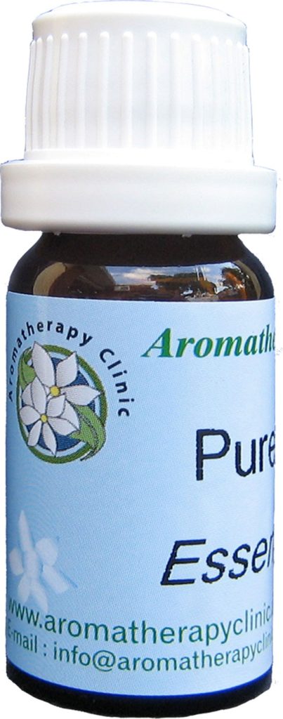 Individual bottle of essential oil by Aromatherapy Clinic