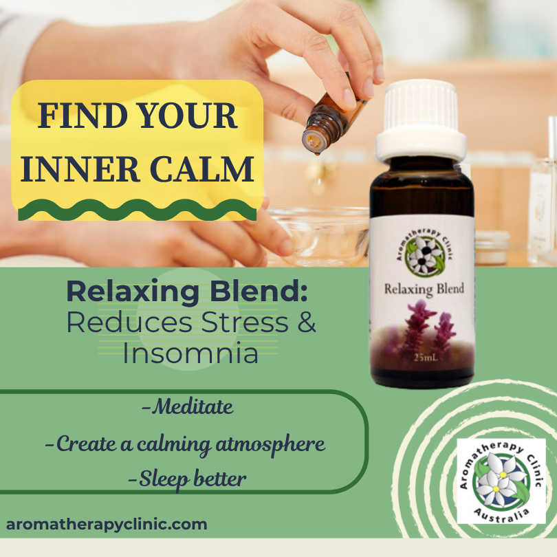 Relaxing Blend reduces stress and insomnia