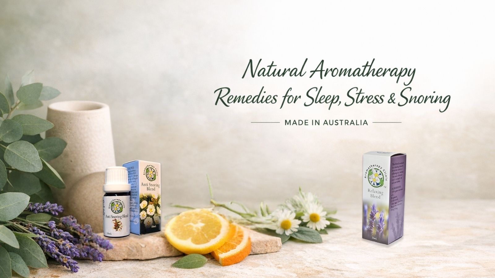 Natural remedies for sleep, stress and snoring
